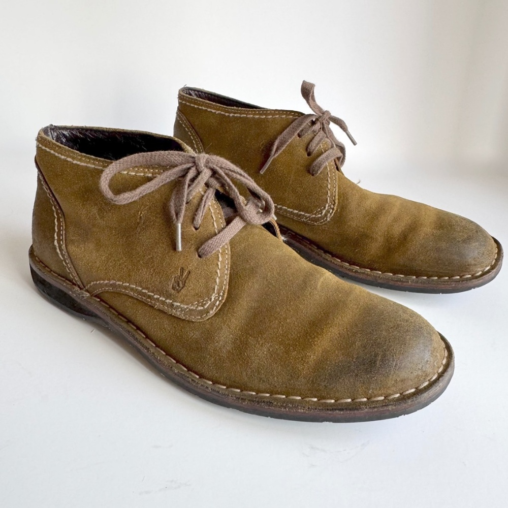 John Varvatos USA Suede Hipster Chukka Boots Men's Size 8.5